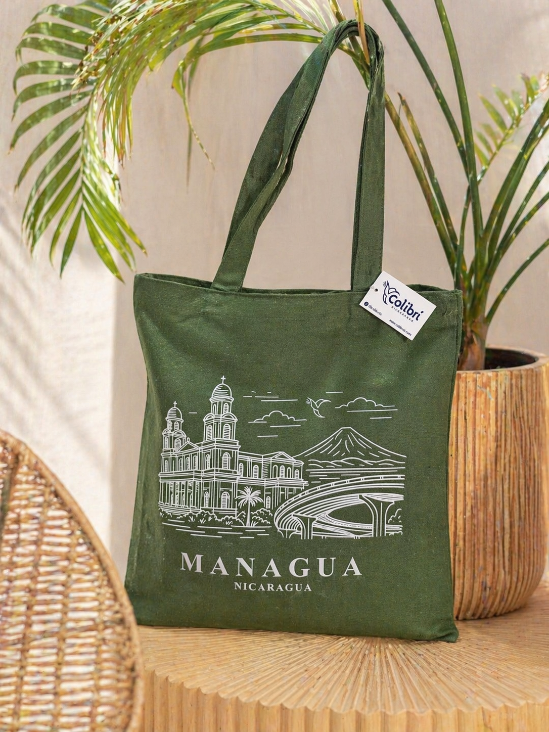 Totebag Managua Green