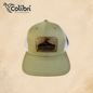 Gorra Momotombo Parche de Cuero (Beige)