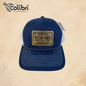 Gorra Nica 505 con Parche de Cuero (azul)