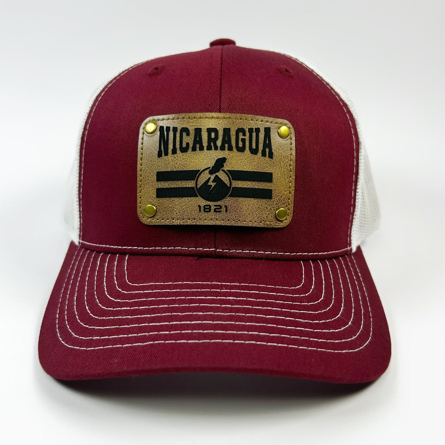 Gorra Nicaragua 1821 Parche de Cuero