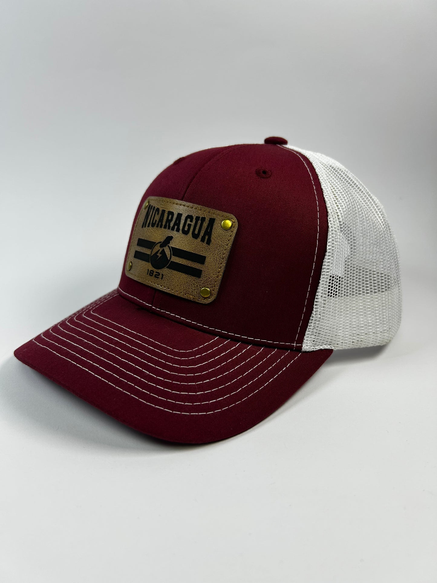 Gorra Nicaragua 1821 Parche de Cuero