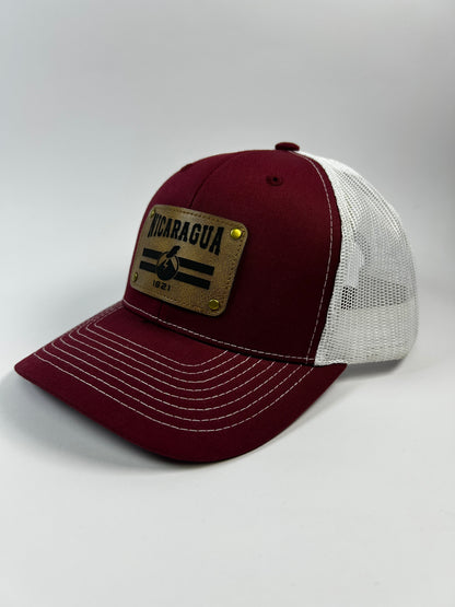 Gorra Nicaragua 1821 Parche de Cuero